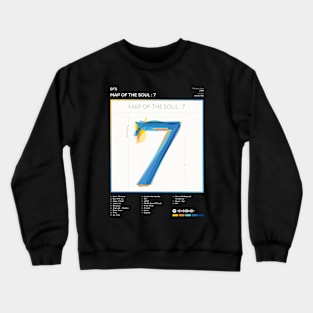 BTS - MAP OF THE SOUL : 7 Tracklist Album Crewneck Sweatshirt